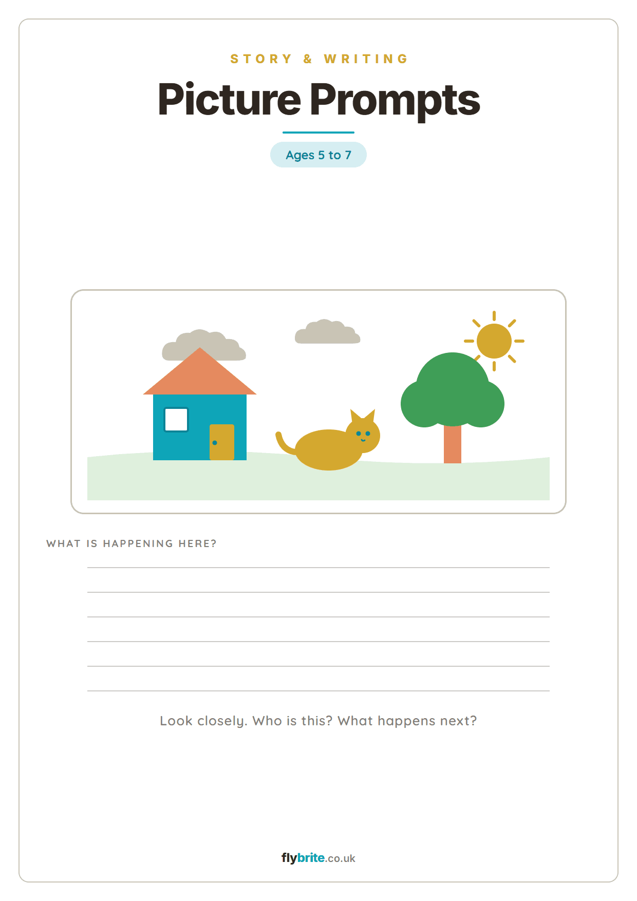 Picture Prompts printable preview