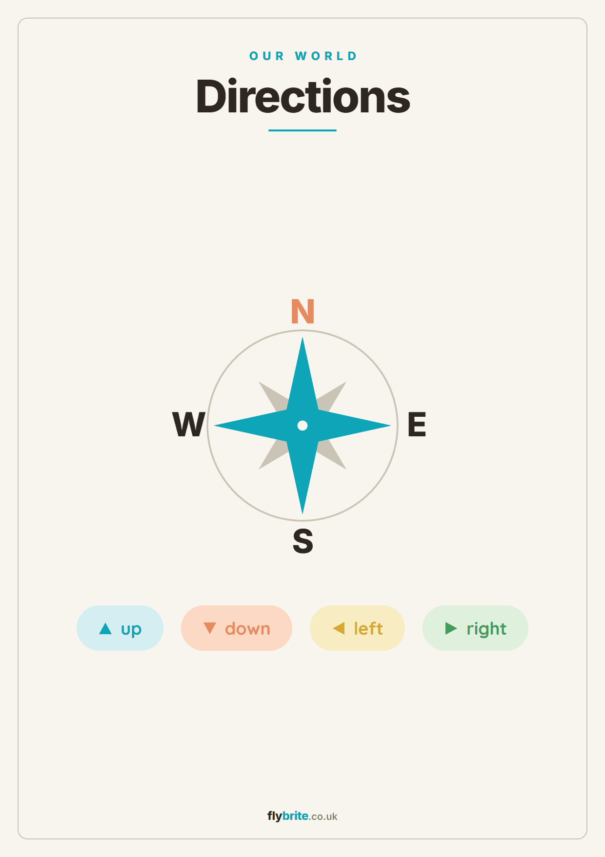 Directions printable preview