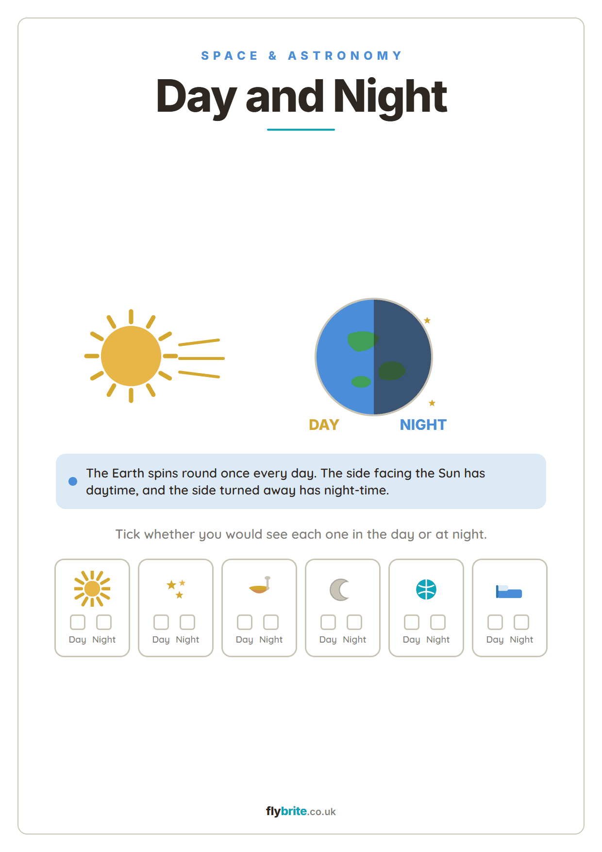 Day and Night printable preview
