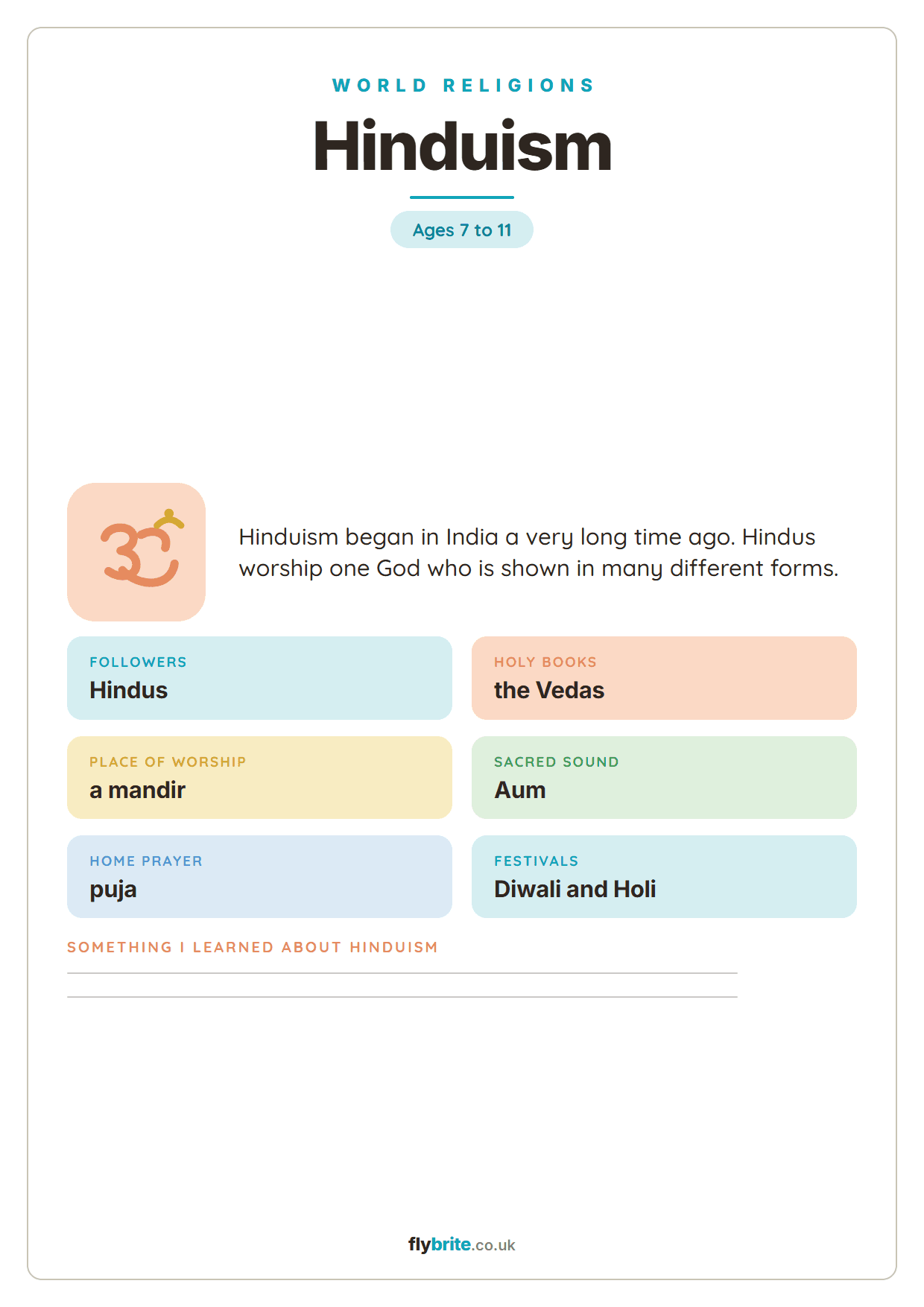 Hinduism printable preview