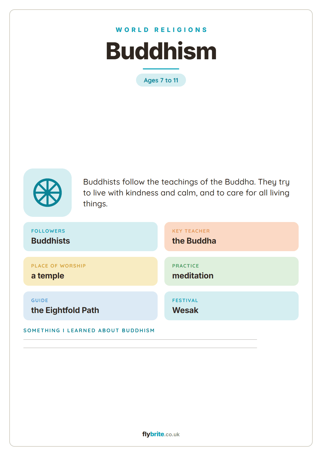 Buddhism printable preview
