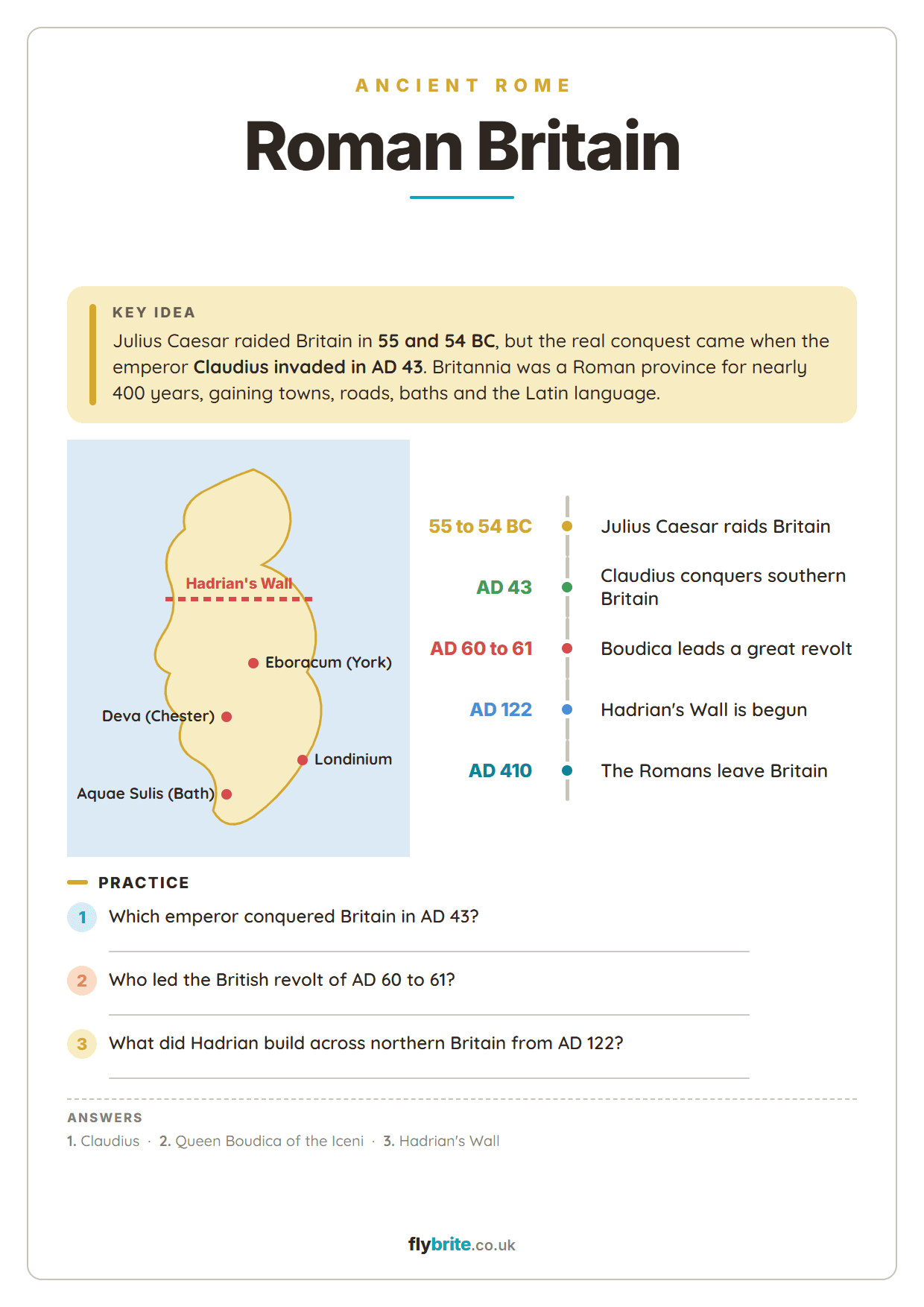 Roman Britain printable preview