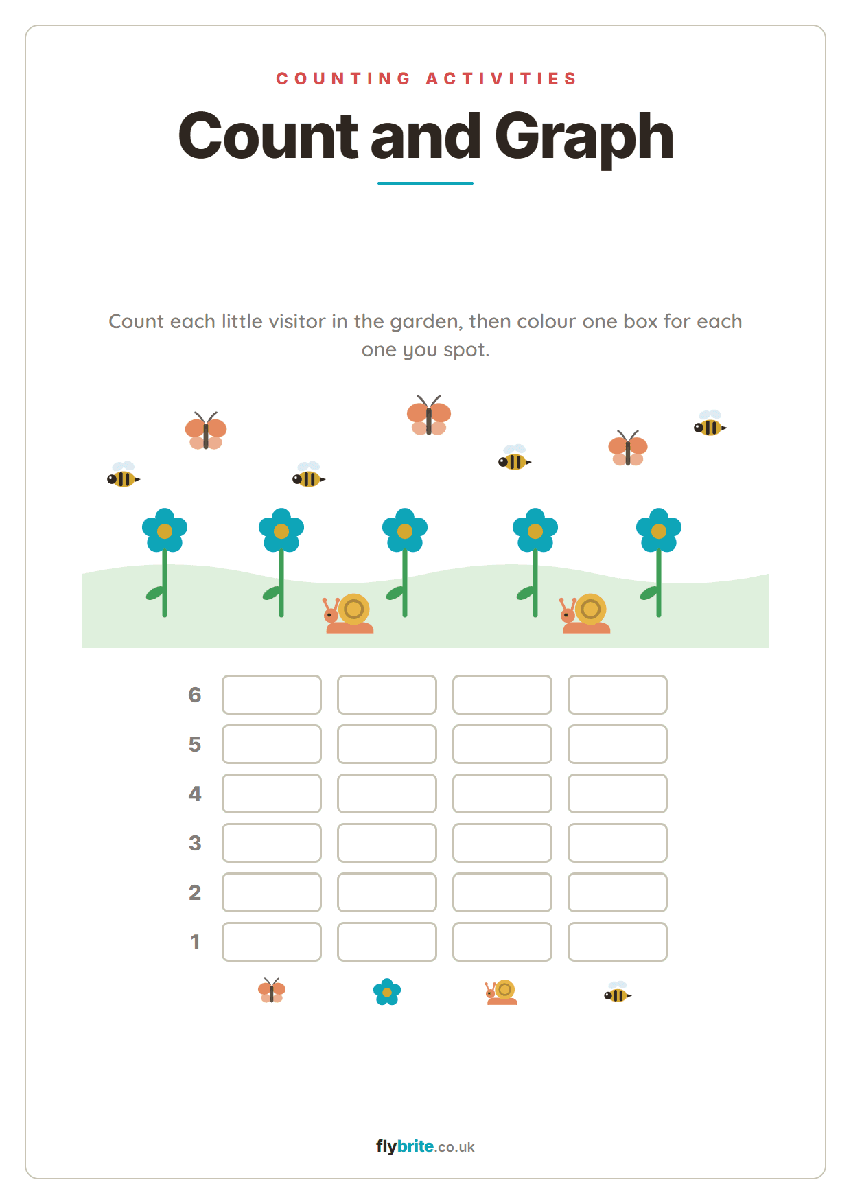 Count and Graph printable preview