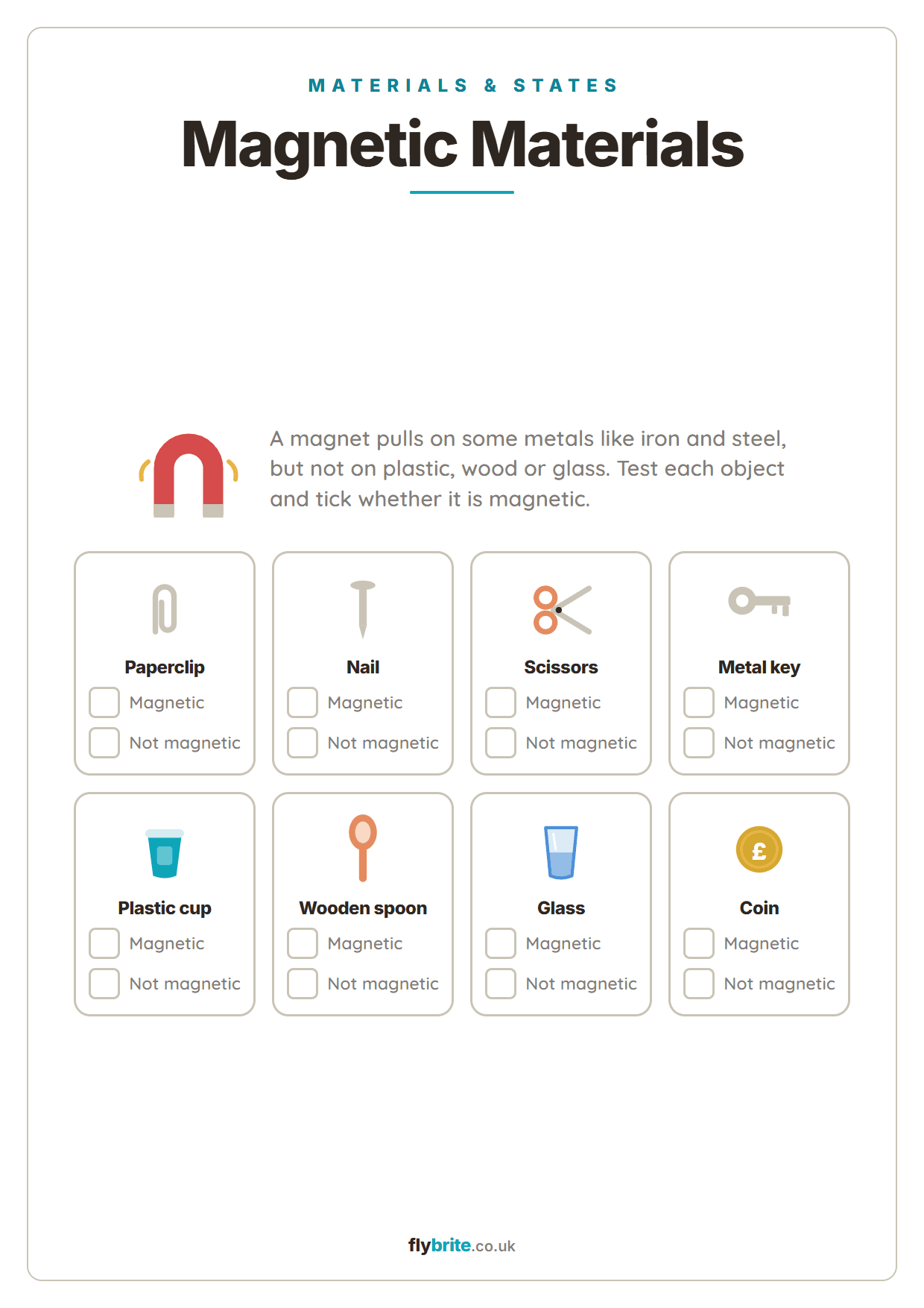 Magnetic Materials printable preview