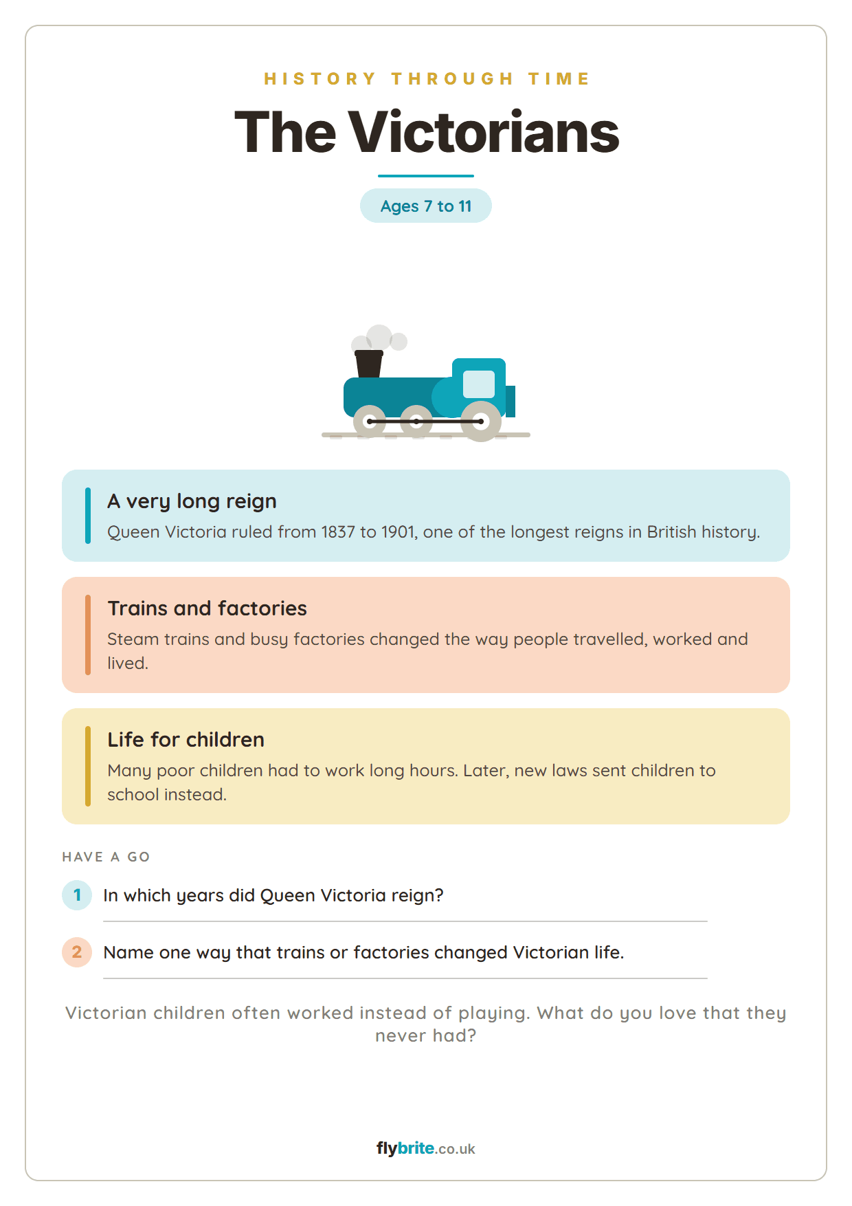 The Victorians printable preview