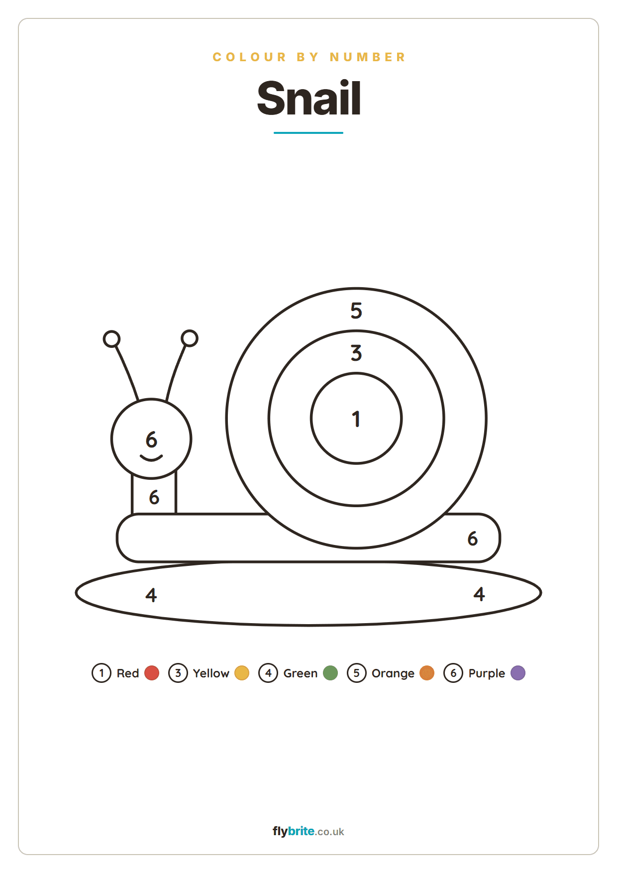 Snail printable preview