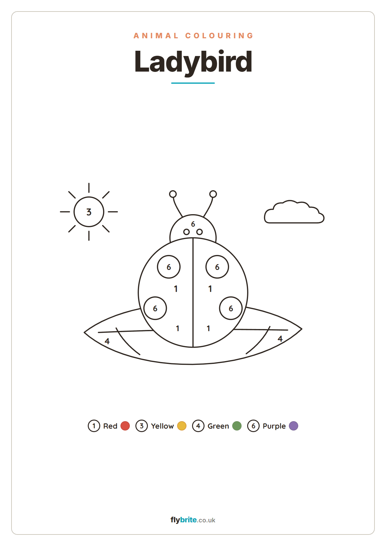 Ladybird printable preview