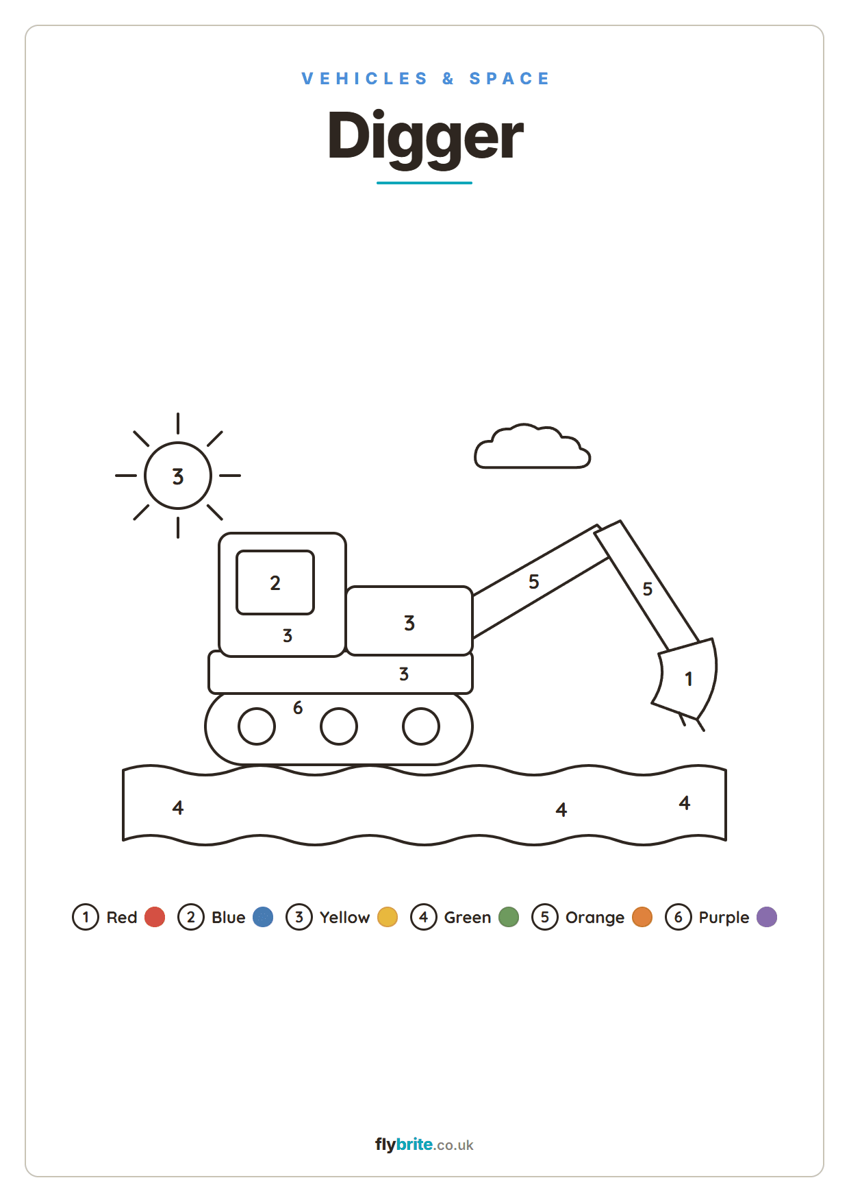 Digger printable preview